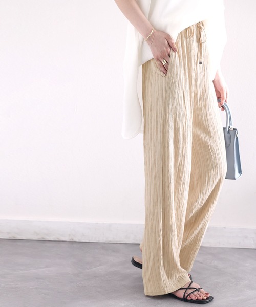 「classicalelf」 イージーパンツ MEDIUM ブラック レディース_画像6