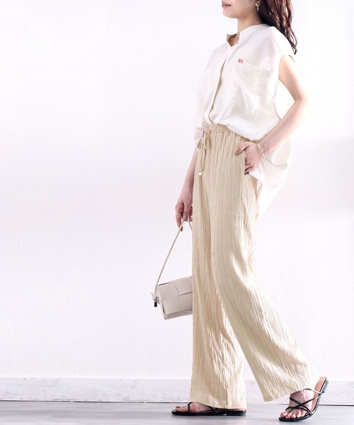 「classicalelf」 イージーパンツ MEDIUM ブラック レディース_画像7