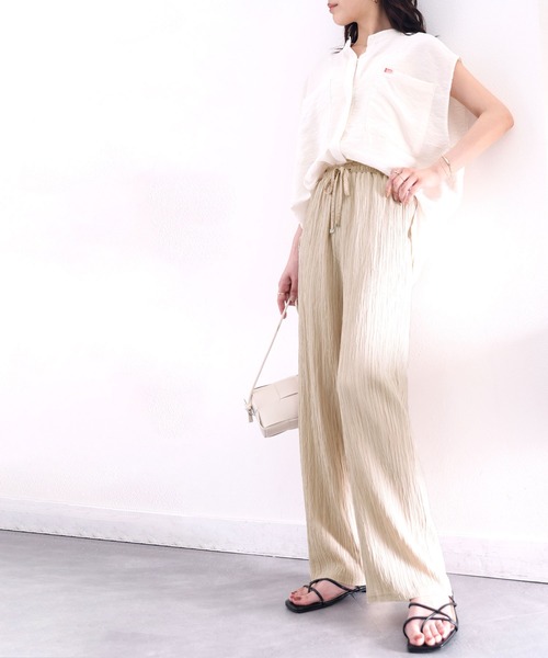 「classicalelf」 イージーパンツ MEDIUM ブラック レディース_画像8