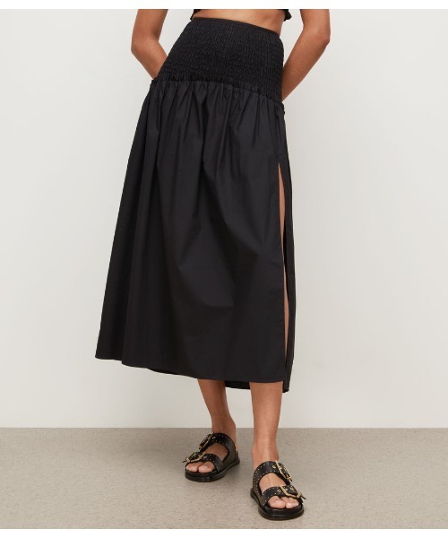 「ALLSAINTS」 フレアスカート 4 ブラック レディース_画像6