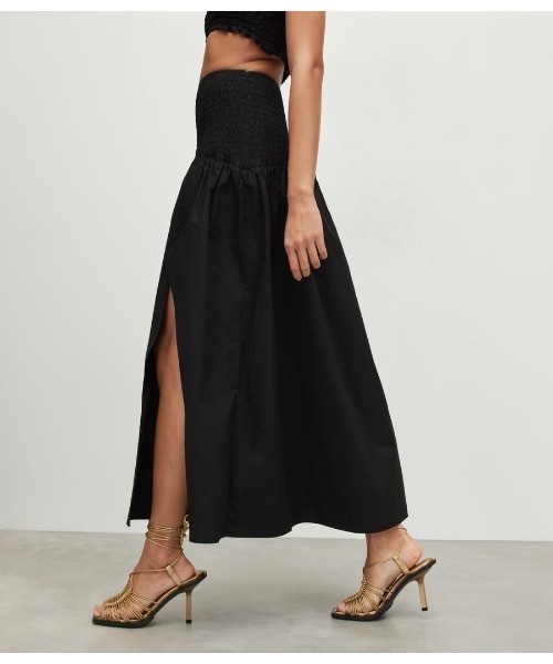 「ALLSAINTS」 フレアスカート 4 ブラック レディース_画像8