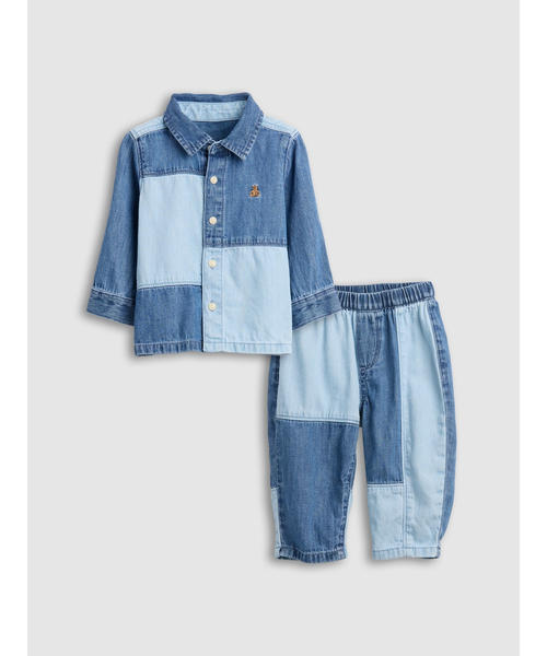 ZARA  GAP ベビー服　子供服　セット GAP（ギャップ） セットアップ ヴィンテージソフト リボン コーデ