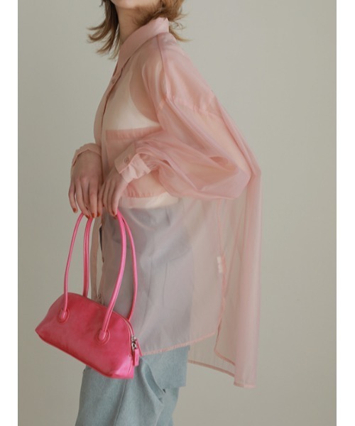 「AMAIL」 長袖シャツ FREE ホワイト レディース_画像3