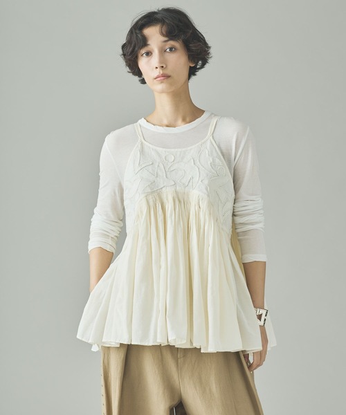 Curensology（カレンソロジー） キャミソール /バードシシュウ