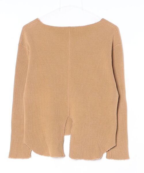 「PHEENY」 長袖カットソー FREE ベージュ レディース_画像2