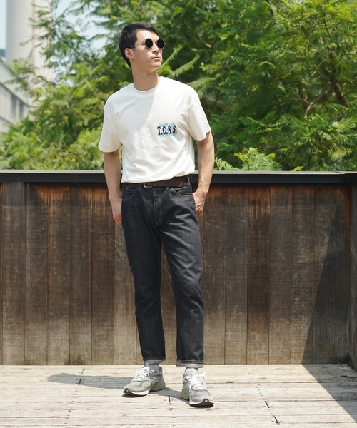 「TCSS」 半袖Tシャツ MEDIUM ホワイト メンズ_画像4