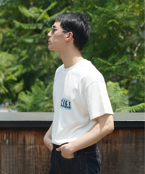 「TCSS」 半袖Tシャツ MEDIUM ホワイト メンズ_画像8