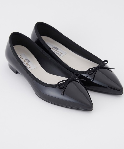 「TEMPERATE」 フラットパンプス 39 グレー系その他2 レディース_画像2