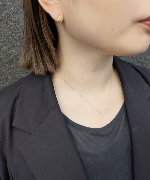 ete（エテ） ネックレス 「レイヤード」 ビジュー ネックレス