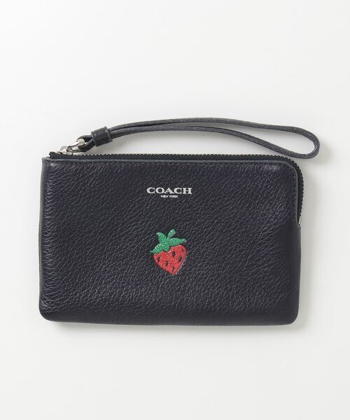 ✨️コーチ✨️　アクセサリーポーチ　シグネチャー　ネイビー 楽天市場】コーチ COACH アクセサリー ポーチ シグネチャー 2182