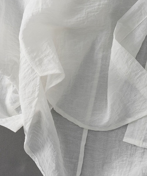 「CADBURY」 長袖ブラウス MEDIUM パープル レディース_画像9