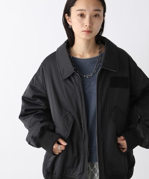 JEANASIS（ジーナシス） ブルゾン FREE グレー系その他 レディース