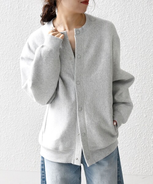 Champion（チャンピオン） カーディガン MEDIUM グレー メンズ