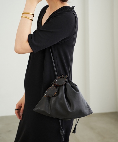 plage プラージュ　レザーバッグ　ハンドバッグ plage（プラージュ） ショルダーバッグ FREE ブラウン レディース