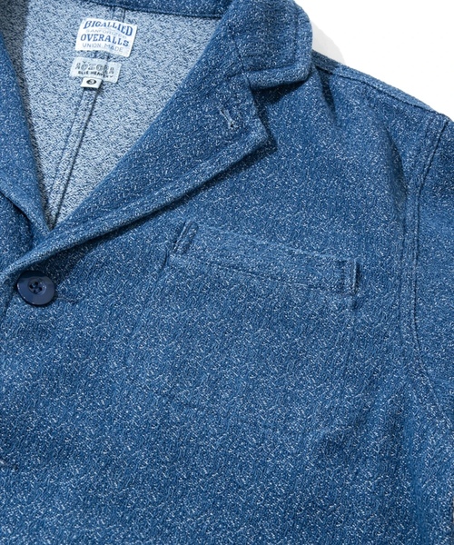 「AOZORA」 デニムジャケット MEDIUM インディゴブルー メンズ_画像6