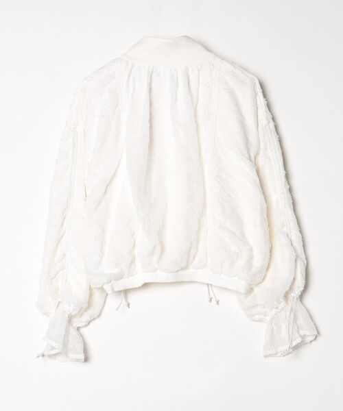 「merry jenny」 ブルゾン FREE オフホワイト レディース_画像2