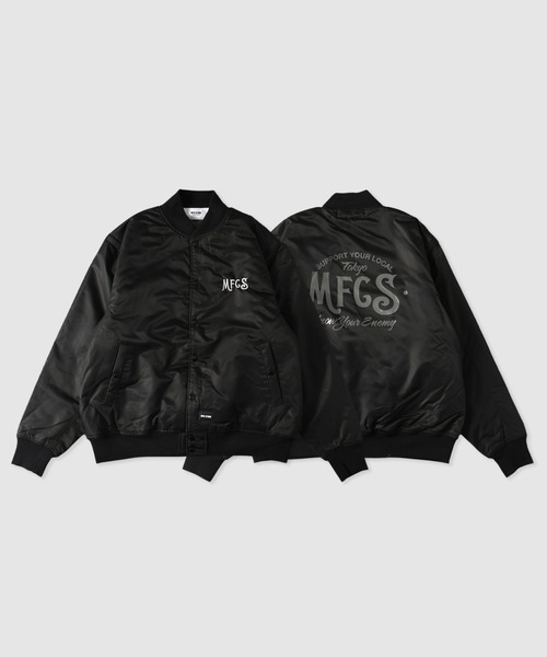 MFC STORE スタジャン MFC STORE S.Y.L NYLON STADIUM JACKET メンズ