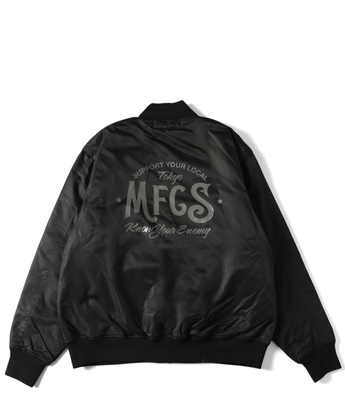 MFC STORE スタジャン MFC STORE S.Y.L NYLON STADIUM JACKET メンズ