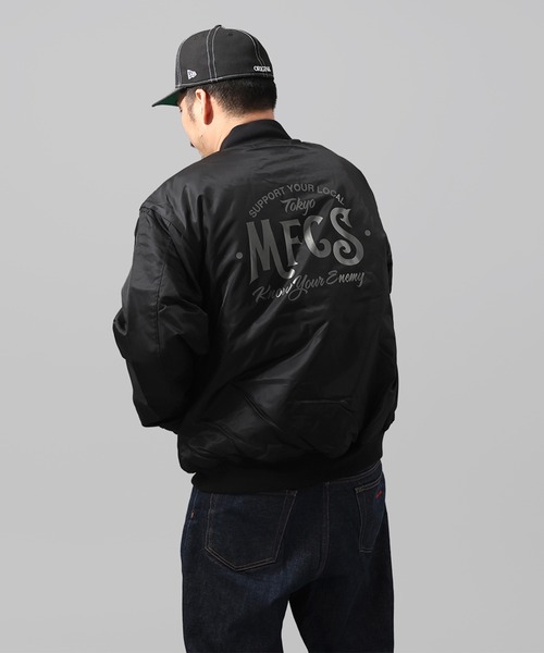 MFC STORE スタジャン MFC STORE S.Y.L NYLON STADIUM JACKET メンズ
