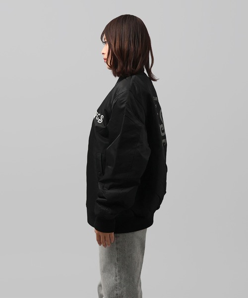 MFC STORE スタジャン MFC STORE S.Y.L NYLON STADIUM JACKET メンズ