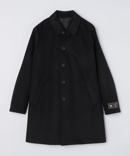 「SHIPS Colors」 ステンカラーコート SMALL ネイビー メンズ_画像3