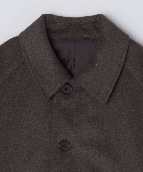 「SHIPS Colors」 ステンカラーコート SMALL ネイビー メンズ_画像9