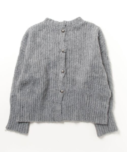 「THE YOn」 ニットカーディガン FREE グレー レディース_画像2