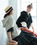 ベスト ジレ 気軽にいけちゃう、フードなVネッ...の詳細画像5