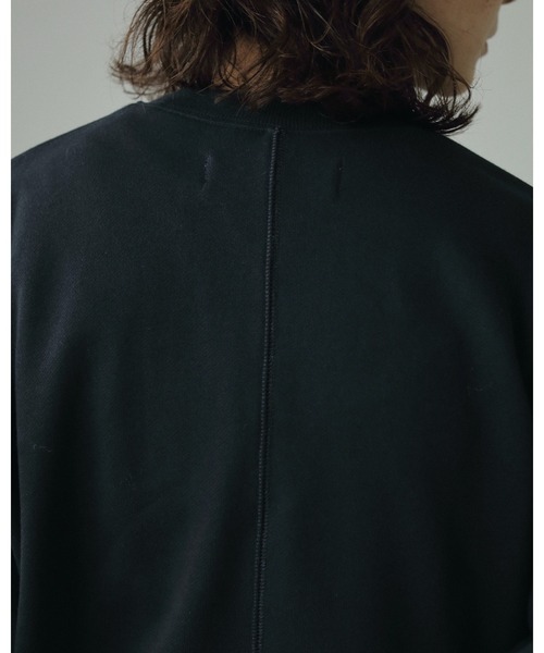 「anuke」 スウェットカットソー FREE ブラック レディース_画像5