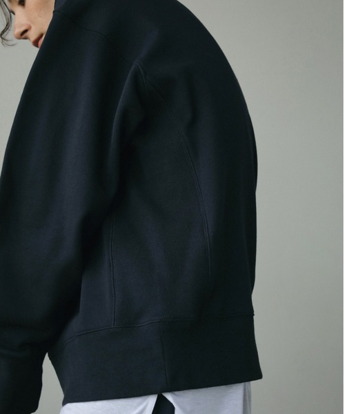 「anuke」 スウェットカットソー FREE ブラック レディース_画像8