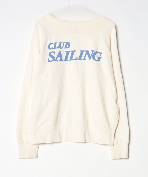 「RIDING HIGH」 ワンポイントスウェットカットソー FREE イエロー メンズ_画像2