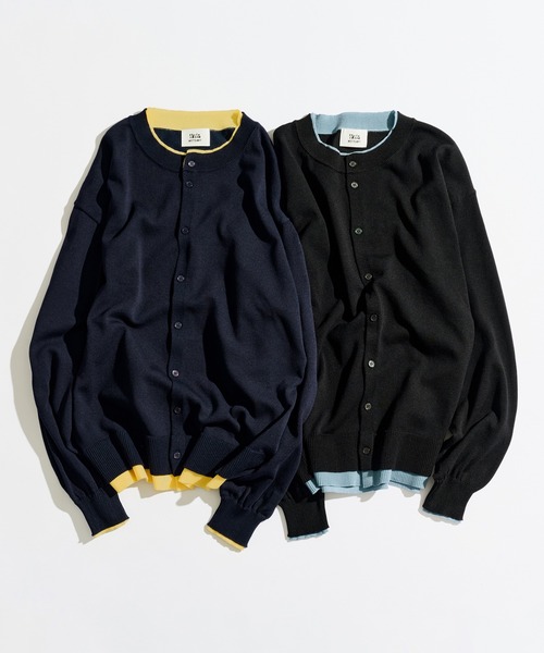 「WETTEMPT」 カーディガン LARGE ブラック メンズ_画像5