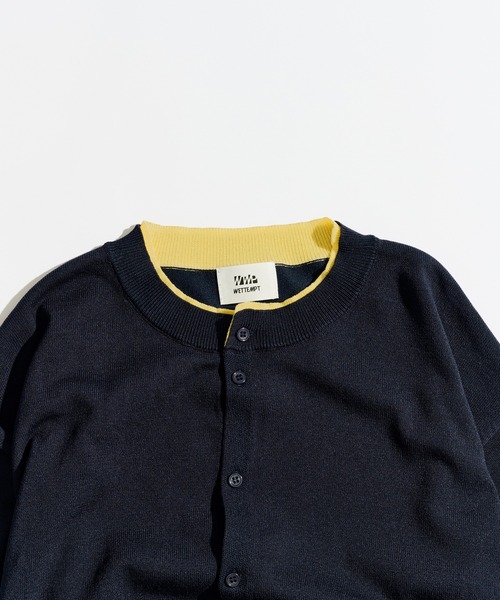 「WETTEMPT」 カーディガン LARGE ブラック メンズ_画像7