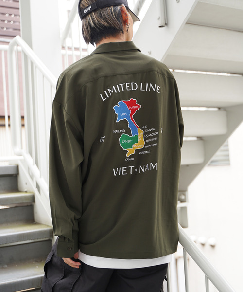 「VENCEEXCHANGE」 長袖シャツ L ブラック メンズ_画像2