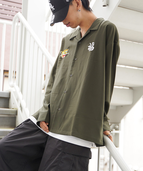 「VENCEEXCHANGE」 長袖シャツ L ブラック メンズ_画像5