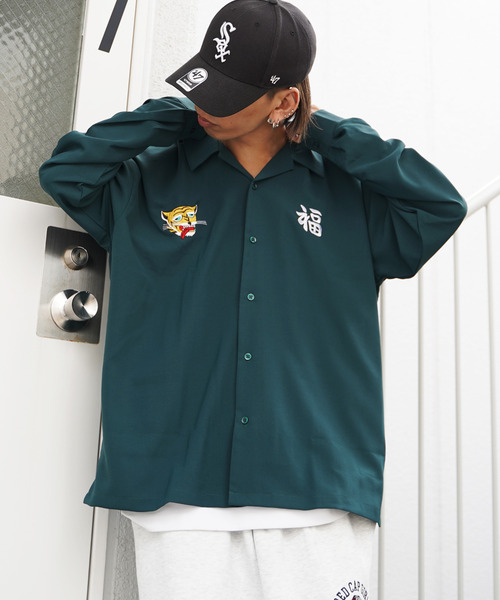 「VENCEEXCHANGE」 長袖シャツ L ブラック メンズ_画像7