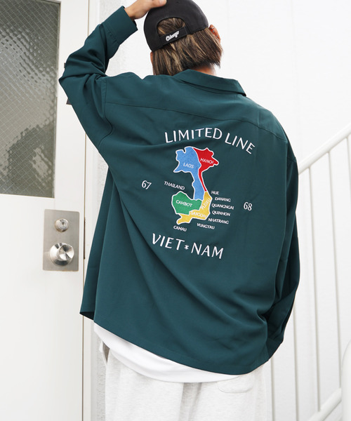 「VENCEEXCHANGE」 長袖シャツ L ブラック メンズ_画像9