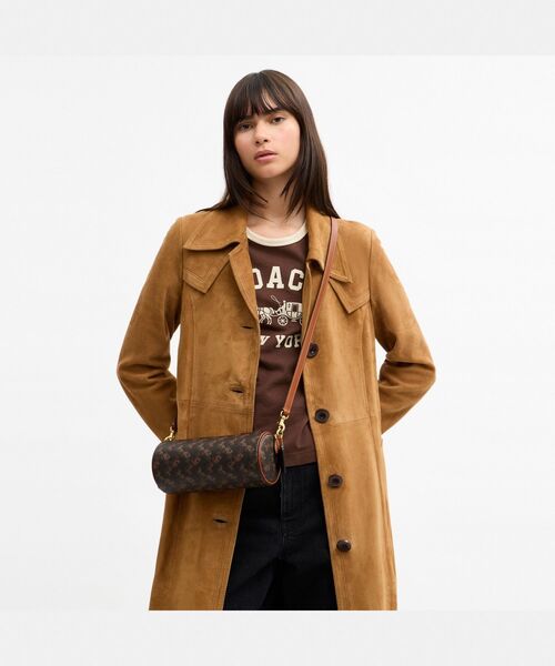 希少✨COACH コーチ ショルダーバック ホースアンドキャリッジ コーチ」の“ホース アンド キャリッジ“と共に、私らしさを導く