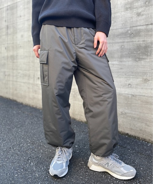 「SETUP7」 カーゴパンツ L ブラック メンズ_画像3