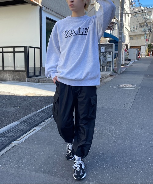 「SETUP7」 カーゴパンツ L ブラック メンズ_画像5