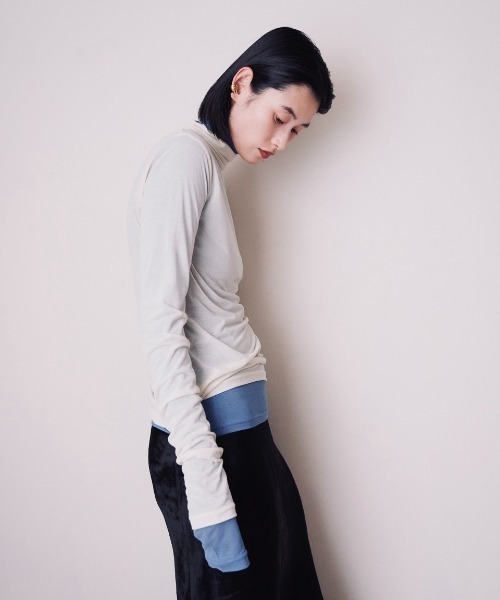 カットソー(長袖/七分) ENOF veloour tops ENOF（イナフ）の「velour top（その他トップス）」 - WEAR