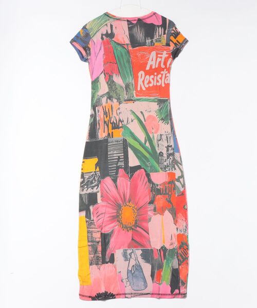 Desigual（デシグアル） ワンピース アートコラージュワンピース