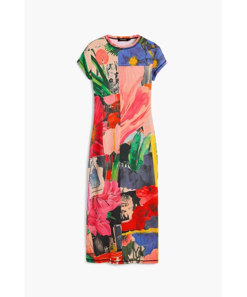 Desigual（デシグアル） ワンピース アートコラージュワンピース