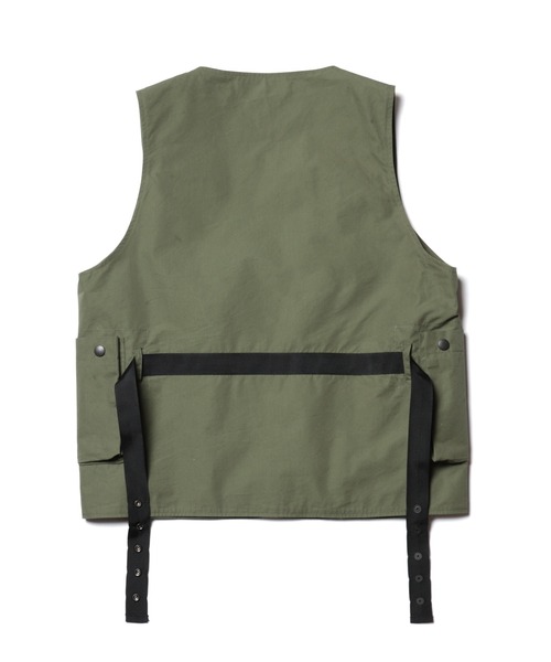「MR.OLIVE」 ベスト MEDIUM ブラック メンズの画像