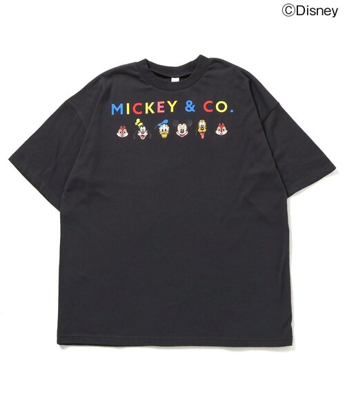 ミッキー＆フレンズＴシャツ Disney（ディズニー） tシャツ 「Disney」Mickey＆Friends ミッキー