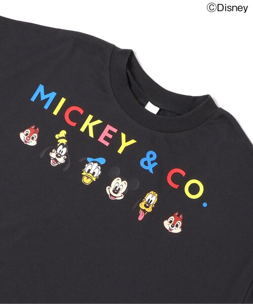 Disney（ディズニー） tシャツ 「リンク」「ディズニー」ミッキー