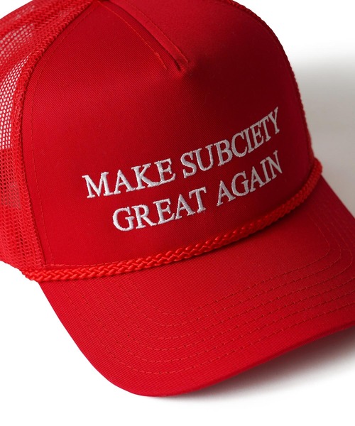 「Subciety」 キャップ FREE ブラック メンズ_画像6