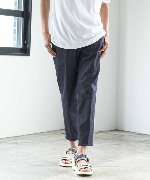 「New Balance」 デニムパンツ LARGE インディゴブルー メンズの画像