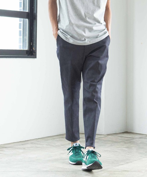 「New Balance」 デニムパンツ LARGE インディゴブルー メンズの画像