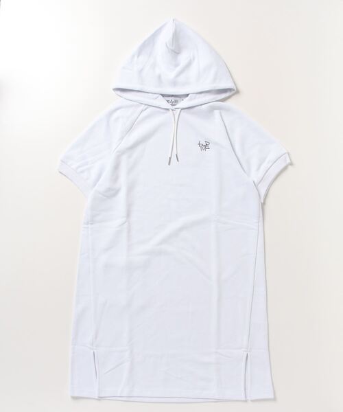 「beats per minute」 Tシャツワンピース M ホワイト レディース_画像2